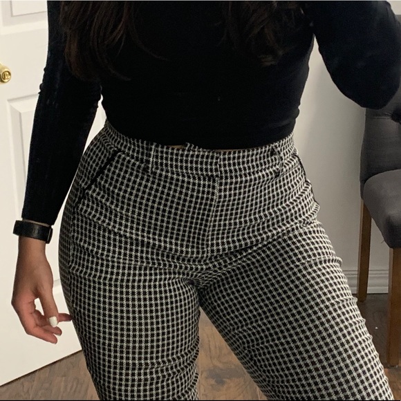 Forever 21 Plaid Pants - Picture 1 of 5